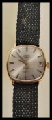 A 9ct gold cased gentleman's vintage Rotary wrist