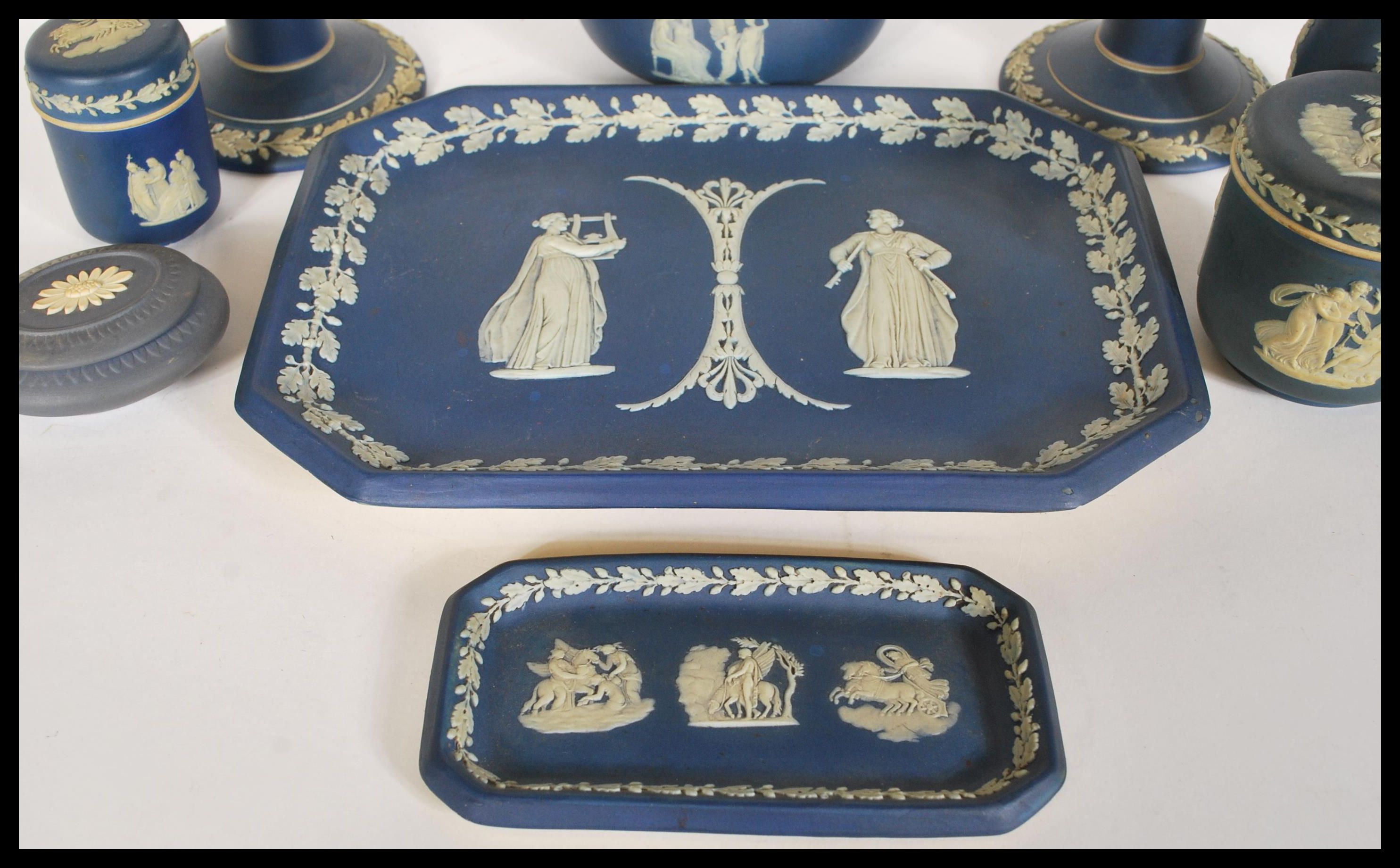 A collection of Wedgwood jasperware items dating f - Image 4 of 5