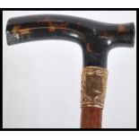 A 19th Century Victorian walking stick cane having