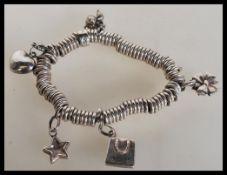 A 925 silver hallmarked Links of London sweetie br