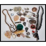 A collection of assorted jewellery to include whit
