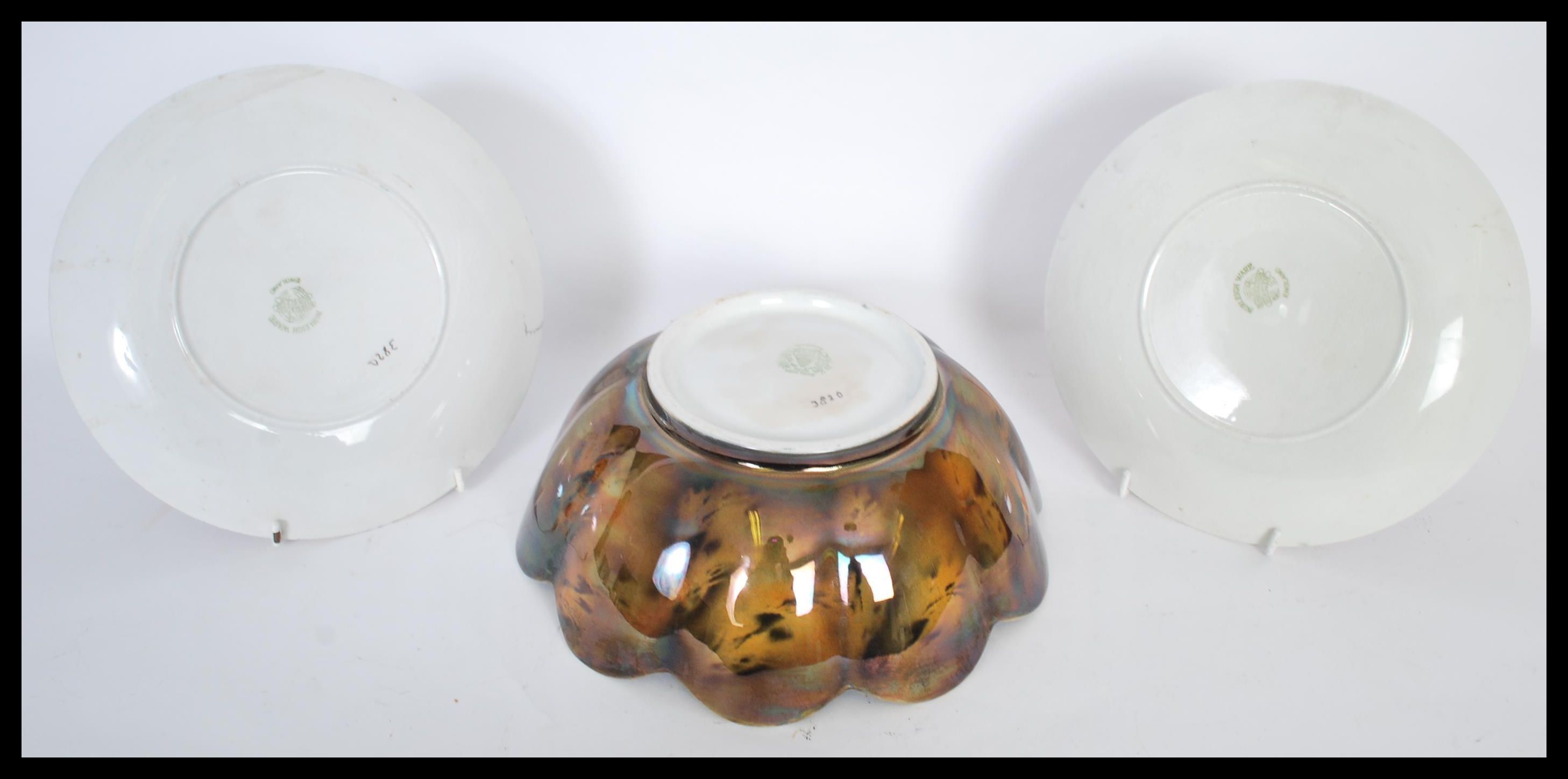 A 1920's / 30's Burleigh Ware Art Deco lustre bowl - Image 3 of 4