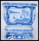 A late 19th / early 20th Century Chinese blue and