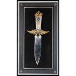 A limited edition Franklin Mint collectors fantasy dagger entitled Mystery Of The Gargoyle. Complete