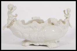 A 20th century Blanc De Chine Parian ware Italian