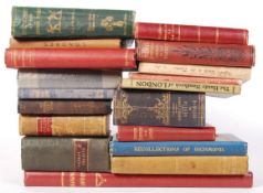 COLLECTION OF ANTIQUE BOOKS / GUIDES ON LONDON & S