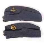 WWII SECOND WORLD WAR RAF UNIFORM FORAGE CAPS