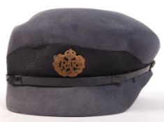 POST-WWII SECOND WORLD WAR RARE WRAF SERVICE CAP