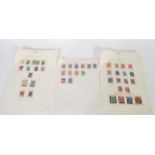 A collection of rare 19th Century Russian stamps all being in good condition and mounted on album