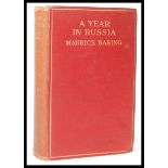 Baring, Maurice (1874-1945): A Year In Russia - Published by London: Methuen, (1907). Hardcover