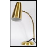 A Terence Conran ' Mac ' Lamp - anglepoise desk lamp circa 1950s - mid century having brushed gold