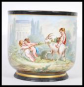 A 19th Century Jardiniere / garden pot having a ha