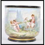 A 19th Century Jardiniere / garden pot having a ha