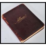 A good antique c1905 (until around 1930) autograph book - appearing to be Bristol related -