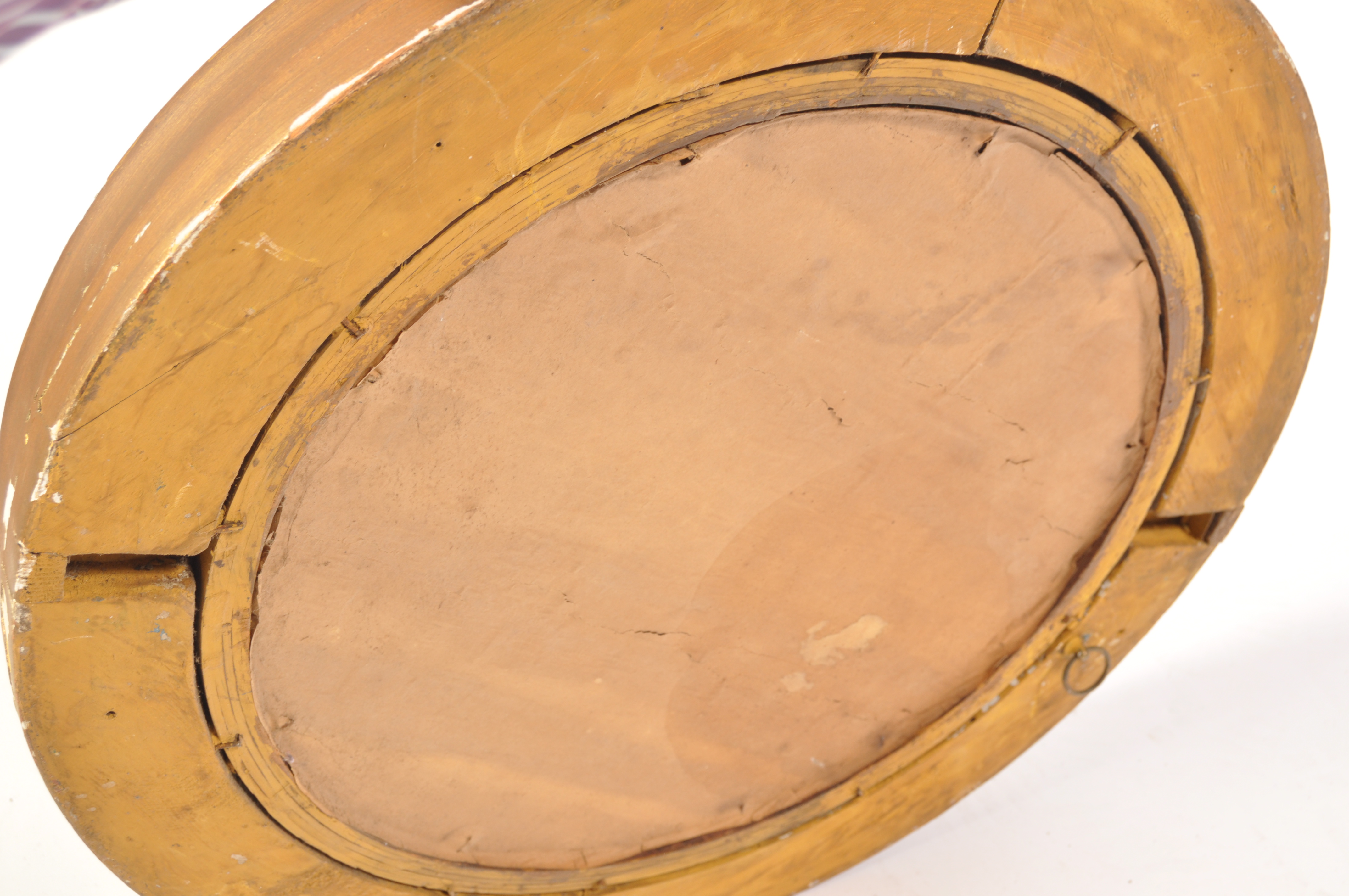 19TH CENTURY REGENCY GILTWOOD CONVEX COMPOSITE WAL - Image 4 of 4