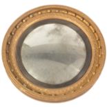 19TH CENTURY REGENCY GILTWOOD CONVEX COMPOSITE WAL