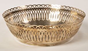 ERCIUS FRENCH SILVER PLATED CENTERPIECE BOWL.