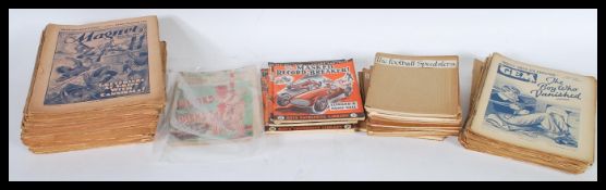 A collection of vintage early to mid 20th Century boys adventure magazines to include 18 copies of