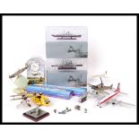 ASSORTED SCALE DIECAST AND MODEL KITS