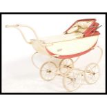 VINTAGE 20TH CENTURY CHILDS DOLL PRAM