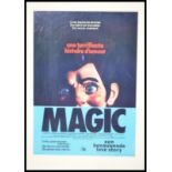 Two late 20th Century vintage film posters to incl