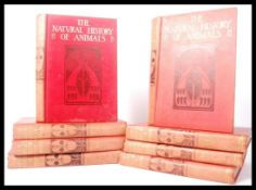 J.R. Ainsworth Davis The Natural History of Animals eight volumes 1-8 Published by The Gresham