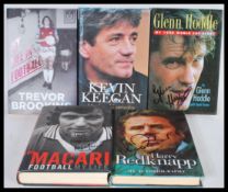 Sporting Football Interest - a collection of signed autobiographies to include Kevin Keegan 'My