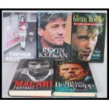 Sporting Football Interest - a collection of signed autobiographies to include Kevin Keegan 'My