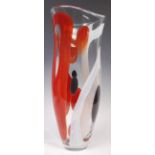 SVAJA CONTEMPORARY LARGE STUDIO ART GLASS VASE