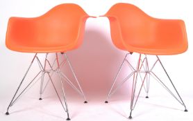 AFTER CHARLES AND RAY EAMES A SET OF CONTEMPORARY DAW CHAIRS