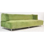 RETRO VINTAGE DESIGNER LIGNET ROSET STYLE WIDE DEEP CUSHIONED SOFA