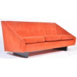 RARE 1960'S RETRO VINTAGE ANGULAR SOFA SETTEE