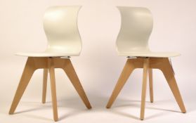 PAIR OF PRO 6 FOR ARAM CONTEMPORARY DINING CHAIRS