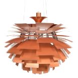 AFTER POUL HENNINGSEN A CONTEMPORARY ARTICHOKE LAMP