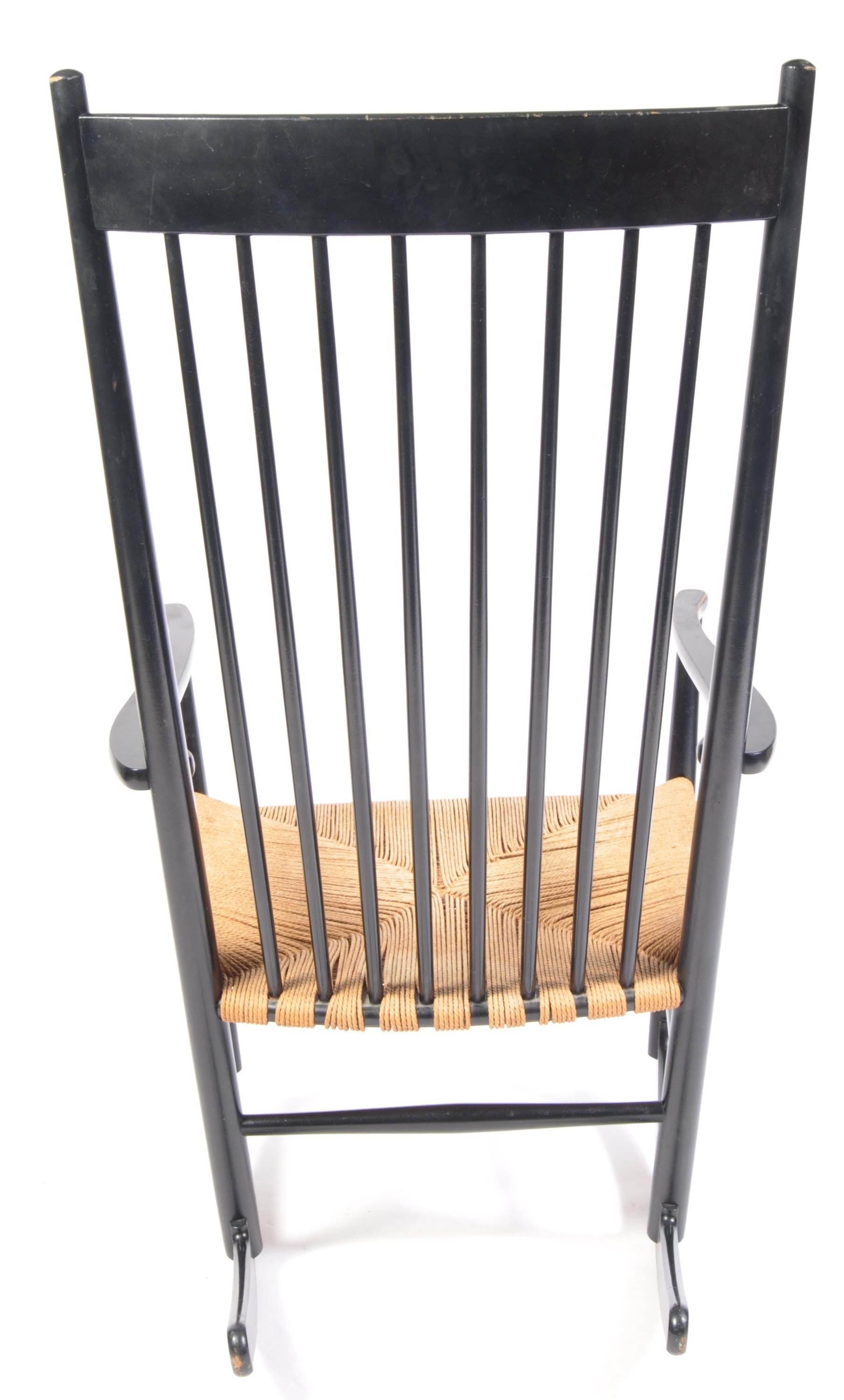 HANS WEGNER 20TH CENTURY ASH ROCKING CHAIR - Image 5 of 5