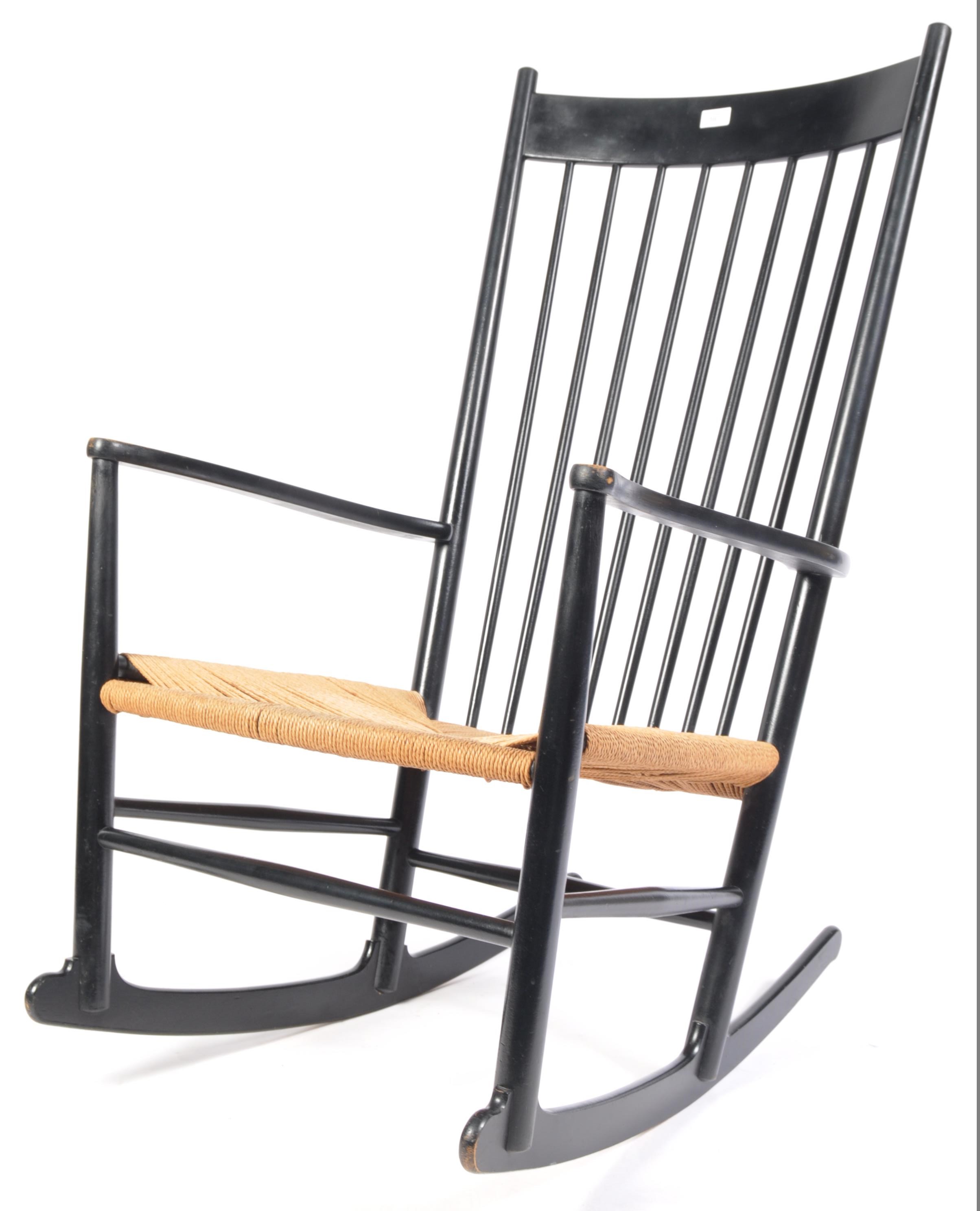 HANS WEGNER 20TH CENTURY ASH ROCKING CHAIR