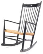 HANS WEGNER 20TH CENTURY ASH ROCKING CHAIR