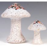 KOSTA BODA STUDIO ART GLASS MUSHROOMS BY MONICA BACKSTROM