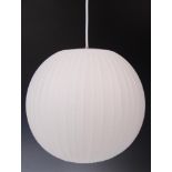 AFTER GEORGE NELSON A CONTEMPORARY BUBBLE BALL LIGHT