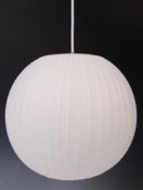 AFTER GEORGE NELSON A CONTEMPORARY BUBBLE BALL LIGHT