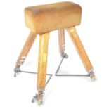 NIELS LARSEN RETRO VINTAGE POMEL HORSE / GYMNASTIC VAULT