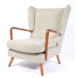HEALS 1950'S RETRO VINTAGE BAMBINO CHAIR BY HOWARD KEITH