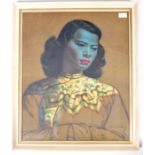 AFTER VLADIMIR TRETCHIKOFF THE CHINESE GIRL RETRO PRINT