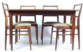 RICHARD HORNBY HEALS DINING SUITE - TABLE & CHAIRS