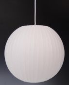 AFTER GEORGE NELSON A CONTEMPORARY BUBBLE BALL LIGHT