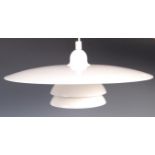 20TH CENTURY DANISH RETRO CEILING LAMP / LIGHT PENDANT FIXTURE