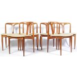 JOHANNES ANDERSEN JULIANNE CHAIRS SET OF SIX