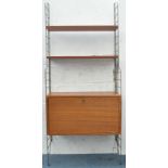 RETRO SWEDISH STRING WALL SHELVING UNIT BY NISSE STRINNING