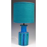 BITOSSI H4/21 ITALIAN RIMINI BLU TABLE LAMP BY ALDO LONDI