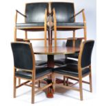 LM FURNITURE OF WALLINGFOR TEAK DINING SUITE BY T. LUPTON & J. MORTON